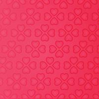 free vector background template with heart pattern