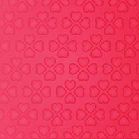 free vector background template with heart pattern