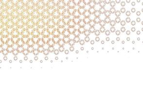 Light orange vector backdrop with dots.