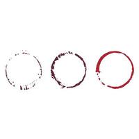 Decorative elements wine stain, splashes. Vector illustration. Isolated on a white background.