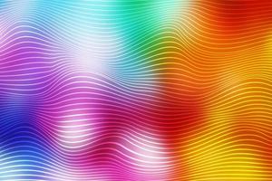 Abstract Background wave Gradient curve defocused luxury vivid blurred colorful wallpaper Free Photo