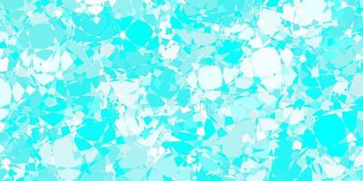 Light Blue, Green vector texture with random triangles.