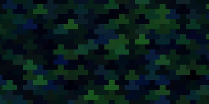 Dark Green vector texture in rectangular style.