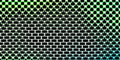 Light Green vector pattern in square style.