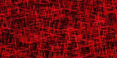 Dark Red vector pattern with sharp lines.