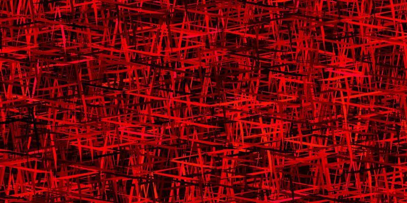 Dark Red vector pattern with sharp lines.
