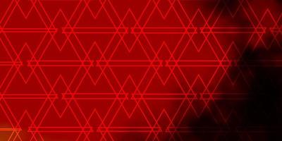 Dark Multicolor vector backdrop with lines, triangles.