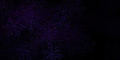Telón de fondo de vector púrpura oscuro con arco circular.