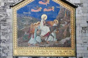 The Church of the Visitation in the old village of Ein Karem in Jerusalem Israel photo