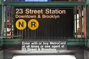 23rd Street Subway Station, New York photo