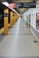 estación de metro quinta avenida, nueva york foto