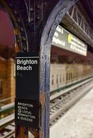Brighton Beach Subway Station photo