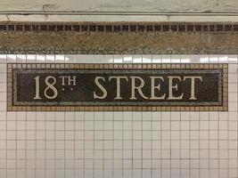 18th Street Subway Station - New York City, 2022 photo