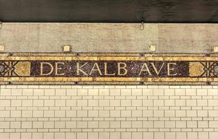 DeKalb Subway Station, New York