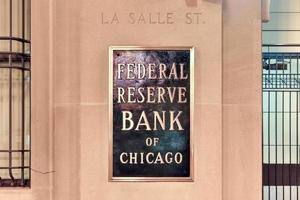 banco de la reserva federal de chicago foto