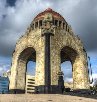 monumento a la revolucion mexicana foto