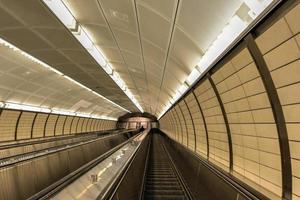 34th Street  Hudson Yards 7 train subway station which opened in September 2015 in New York City photo