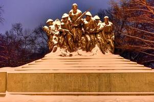 107º monumento de infantería de estados unidos - nueva york foto