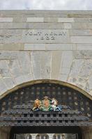 Fort Henry Sign, Ontario, Canada photo