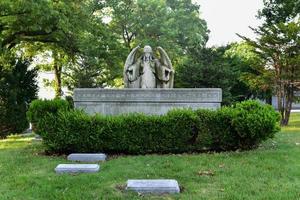 Greenwood Cemetery in summer photo