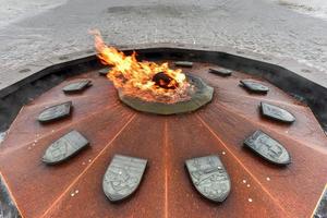 The Centennial Flame located on Parliament Hill in Ottawa Ontario Canada  commemorates Canadas 100th anniversary as a Confederation photo