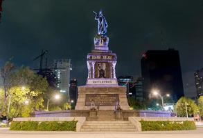 monumento a cuitláhuac, ciudad de méxico foto