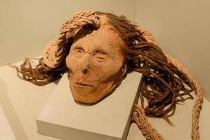 Severed Head with Vegetal Rope photo