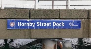 Hornby Street Dock photo