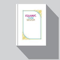 Flyer template or brochure cover design vector