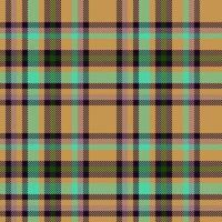 Fabric plaid tartan. Pattern seamless vector. Check texture background textile. vector