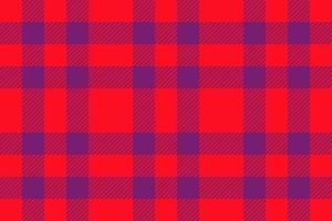 Textile texture fabric. Background pattern check. Vector seamless plaid tartan.