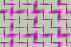 Fabric pattern check. Vector tartan texture. Textile seamless background plaid.