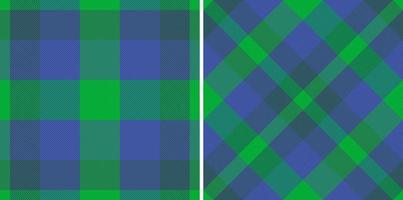 Vector fabric pattern. Check texture background. Textile seamless tartan plaid.