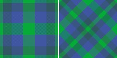 Vector fabric pattern. Check texture background. Textile seamless tartan plaid.