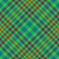 Seamless textile check. Vector texture plaid. Pattern fabric tartan background.