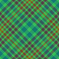 Seamless textile check. Vector texture plaid. Pattern fabric tartan background.