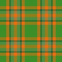 Seamless check textile. Tartan texture pattern. Vector background plaid fabric.