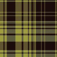 Check background plaid. Pattern fabric tartan. Seamless vector textile texture.