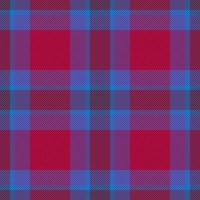 Plaid check vector. Fabric tartan background. Texture pattern textile seamless. vector