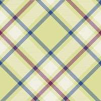 Plaid pattern vector. Check fabric texture. Seamless textile design for clothes, paper print. vector