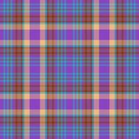 Seamless background textile. Check fabric texture. Plaid tartan pattern vector. vector