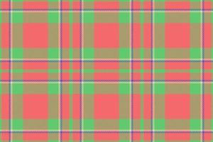 Check seamless textile. Background fabric vector. Plaid texture pattern tartan. vector