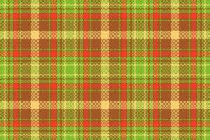Tartan seamless texture. Background plaid textile. Pattern check fabric vector. vector