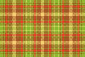 Tartan seamless texture. Background plaid textile. Pattern check fabric vector. vector