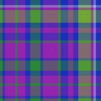 Plaid seamless check. Tartan vector background. Pattern texture fabric textile.