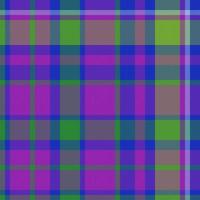 Plaid seamless check. Tartan vector background. Pattern texture fabric textile.