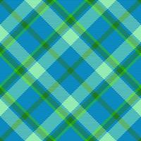 Plaid tartan fabric. Check seamless background. Textile vector texture pattern.