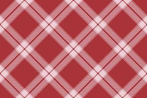 Tartan plaid background, diagonal check seamless pattern. Vector fabric texture for textile print, wrapping paper, gift card, wallpaper.