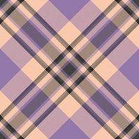 Plaid pattern vector. Check fabric texture. Seamless textile design for clothes, paper print. vector