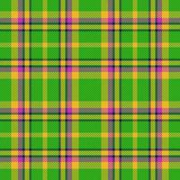 Seamless plaid texture. Fabric vector textile. Check pattern background tartan.